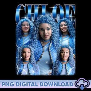 Chloe PNG, Descendants 4 Wicked Wonderland, Chloe Charming The Rise Of Red Bootleg Png, Magic Kingdom, Fantasy Movie Gift Digital Download