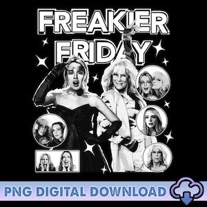 Freakier Friday PNG, Pink Slip Freakier Friday Png, Vintage Movie Inspired Png, Pink Slip Band, Freaky Friday Lover Gift, Digital Download
