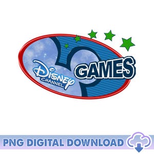 Disneyland Channel Games Logo Classic Squad PNG, Mickey Gaming Png, Family Trip Png, Magic Kingdom, Channel Games Team Png, Digital Download