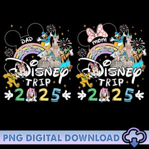 Personalized Disneytrip 2025 PNG, Disneyland Family Matching Png, Disneyland Vacation, Magical Castle Png, Disneyworld Png, Digital Download
