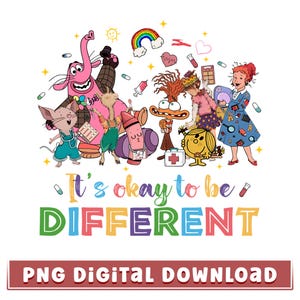 C'est bien d'être différent PNG, Santé mentale PNG, Livre pour enfants, Éducation spécialisée, Rentrée scolaire, Enseignant de maternelle, Téléchargement numérique