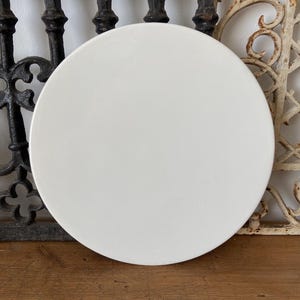 Antique Dutch ironstone cake plate - Societe Ceramique Maestricht