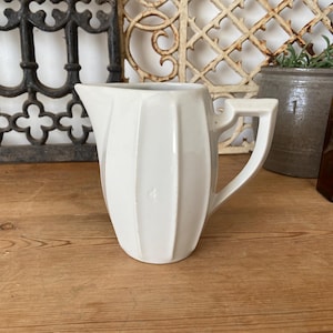 Vintage French porcelain creamer jug