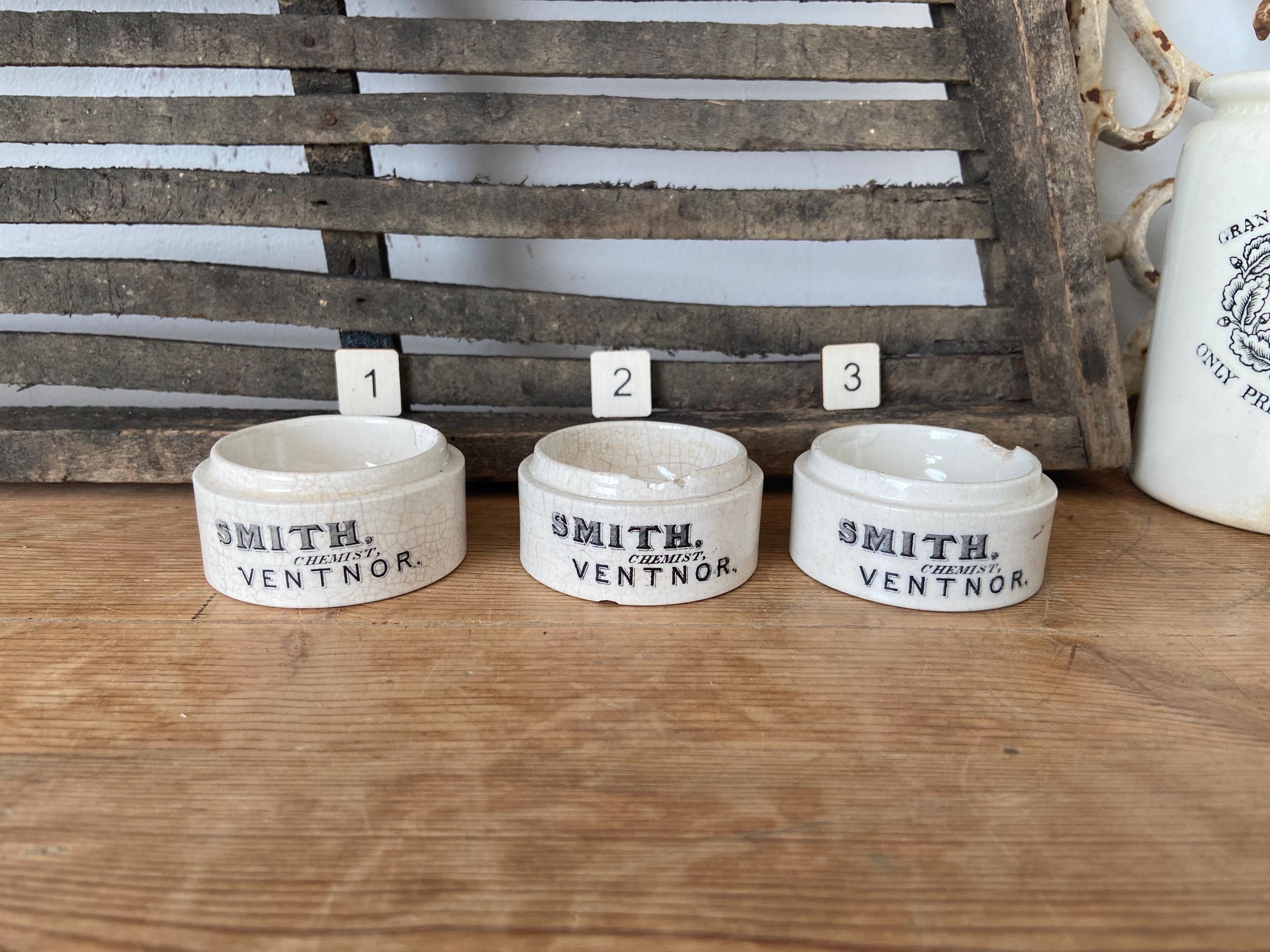 Antique Ointment Pot - Etsy