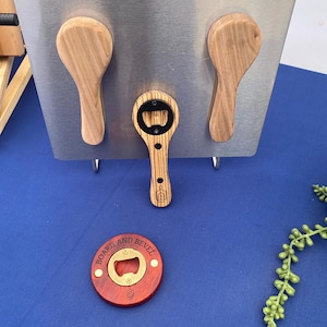 Handmade Wood Bottle Opener