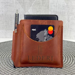 Organizador de bolso de couro, capa de bolso edc, bolsa multiferramenta, organizador de carteira edc, organizador de cartão de couro, bolso de bolsa edc, presente masculino
