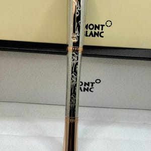 モンブラン - スペシャルエディション スターリングシルバー＆ローズゴールド ローラーボールペン