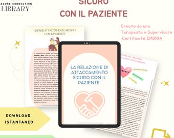 Apego seguro, relaciones, herramientas para pacientes, psicoterapia, terapia, libro electrónico en PDF