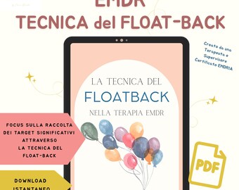 Técnica de flotación hacia atrás psicoterapia EMDR apego seguro paciente sistema nervioso herramientas terapia Ebook italiano