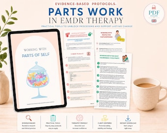 Cuaderno de trabajo sobre las partes para terapeutas | Trabajando con las partes protectoras y vulnerables | EMDR y terapia de apego (PDF)