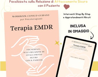 EMDR Workbook professionale Psicoterapia EMDR attaccamento sicuro paziente teoria polivagale guida trauma terapia focalizzato emozioni corpo