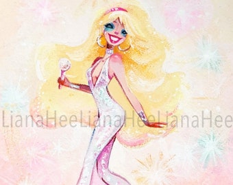 Limited edition Dazzler fine art print