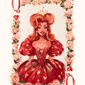 Queen of Hearts fine art print