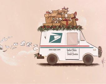 USPS Beep Beep fine art print