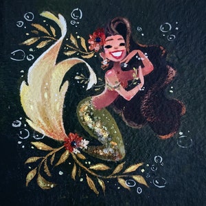 MerMay mermaid 9 fine art print