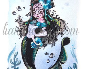 Adriana Mermaid fine art print - DISCONTINUED