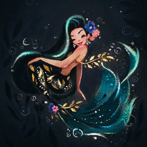 MerMay mermaid 3 fine art print