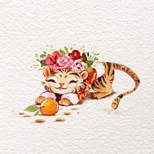 Mini Tiger fine art print