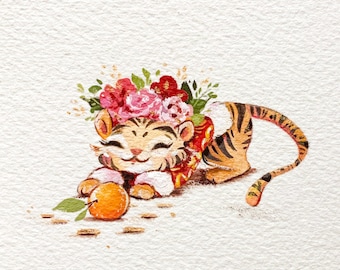 Mini Tiger fine art print