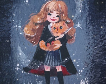 Wingardium Leviosa? fine art print