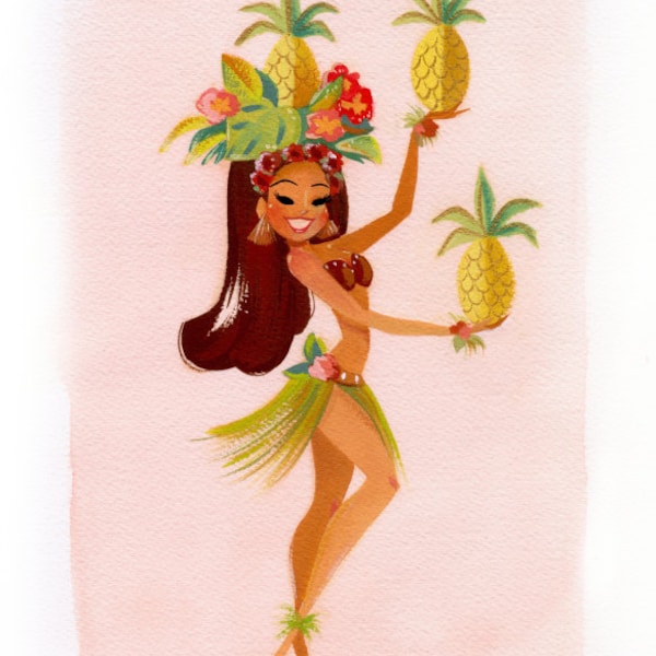 Pineapple Princess Aloha!