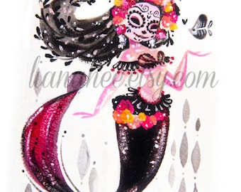 Marigold Mermaid fine art print - DISCONTINUED