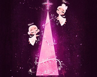 Christmas Angels fine art print