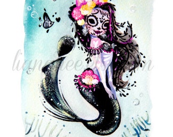 Rosalia Mermaid fine art print