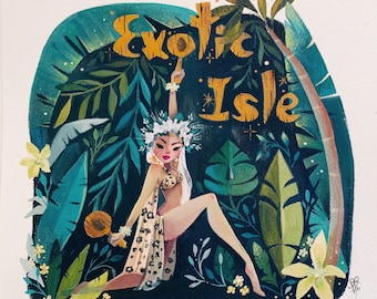 Exotic Isle fine art print