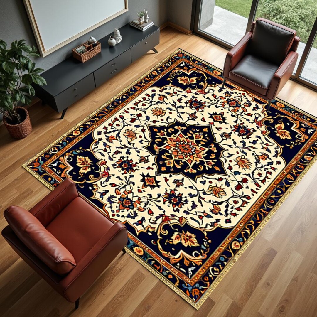 Turkish Rug,flower Pattern,traditionel Rug, Traditionel Pattern ...