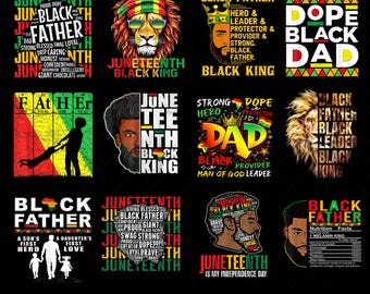 12+ Black Father Juneteenth Bundle Png, Black Dad Png, Black King Png, Juneteenth 1865 Png, Black Pride Png, Black Father Png, Gift For Dad