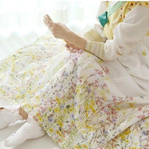 Reve 150cm (59&quot;) Wide | Stage & Party Dress Fabric costume performance fabric Made in Korea 61945 by the Yard (sun)