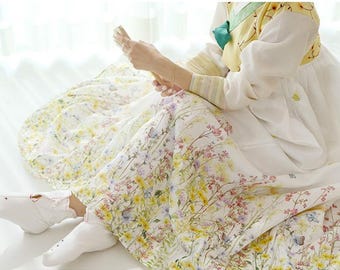 Reve 150cm (59") Wide | Stage & Party Dress Fabric costume performance fabric Made in Korea 61945 by the Yard (sun)