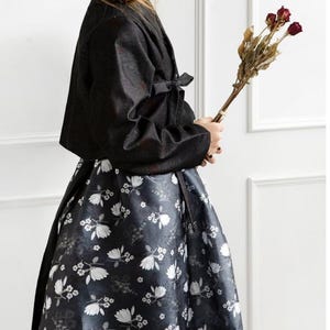 Noble Magnolia 150cm (59&quot;) Wide | Stage & Party Dress Fabric costume performance fabric Made in Korea 61937 by the Yard (sun)