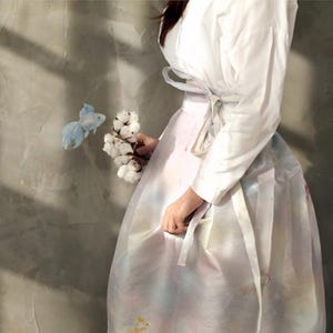 Mystic Carp 155cm (61&quot;) Wide | Stage & Party Dress Fabric costume performance fabric Made in Korea 92535 by the Yard (sun)