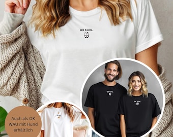OK COOL T-Shirt | Cow | Funny Gift Idea | Animal Lover