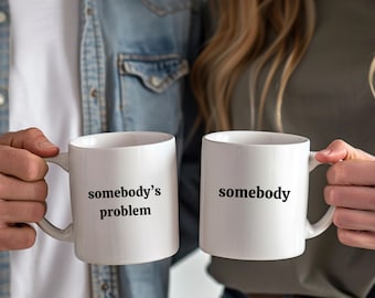 Funny couple mugs, coffee mug for couples, gift for engagement & wedding, gift for men, wedding gift, anniversary gift for man and woman