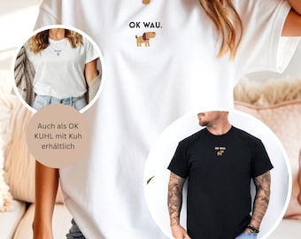 Funny dog T-shirt (unisex), gift for dog lovers, gift for dog owners, gift for dog dads & dog moms, shirt for dog lovers