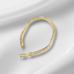 925 Elegant Gold and Silver Bracelet s-l400.jpg main image 2