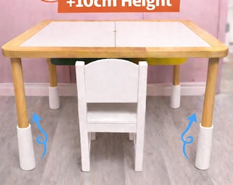 IKEA Flisat Table Leg Extensions | +10cm Height Riser, Ikea Furniture Hack