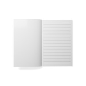 FNLLC A5 Spiral Notizbuch 4er Set | 160 Seiten Liniert | Bullet Journal & College Block