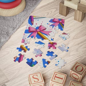 子供用カラフルリボンパズル、楽しい学習アクティビティ、子供へのギフト、クリエイティブな遊び、家族でのゲームナイト、誕生日パーティーの記念品