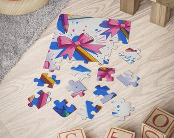 Casse-tête avec noeuds colorés pour enfants : activité d'apprentissage amusante