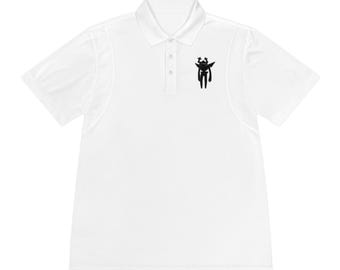Men's Sport Polo Shirt: Moisture-Wicking Activewear with Graphic