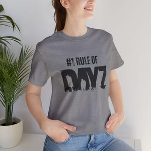 Rule of Dayz Unisex Jersey T-Shirt | Gamer Tee, Gift for Gamers, Casual Wear, Birthday Gift, Streetwear Style