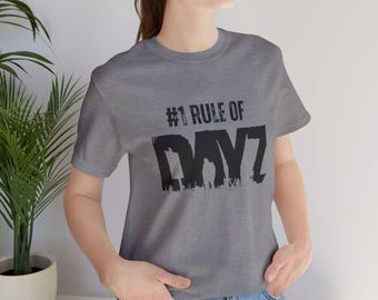 Rule of Dayz Gamer T-Shirt: Unisex Cotton Jersey Streetwear