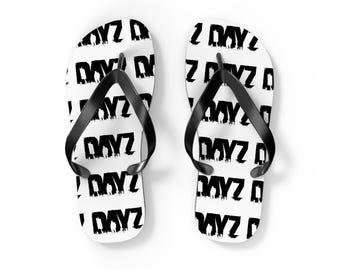 Trendy Flip Flops with 'DAYZ' Design, Summer Footwear, Beach Essentials, Casual Style, Vacation Sandals