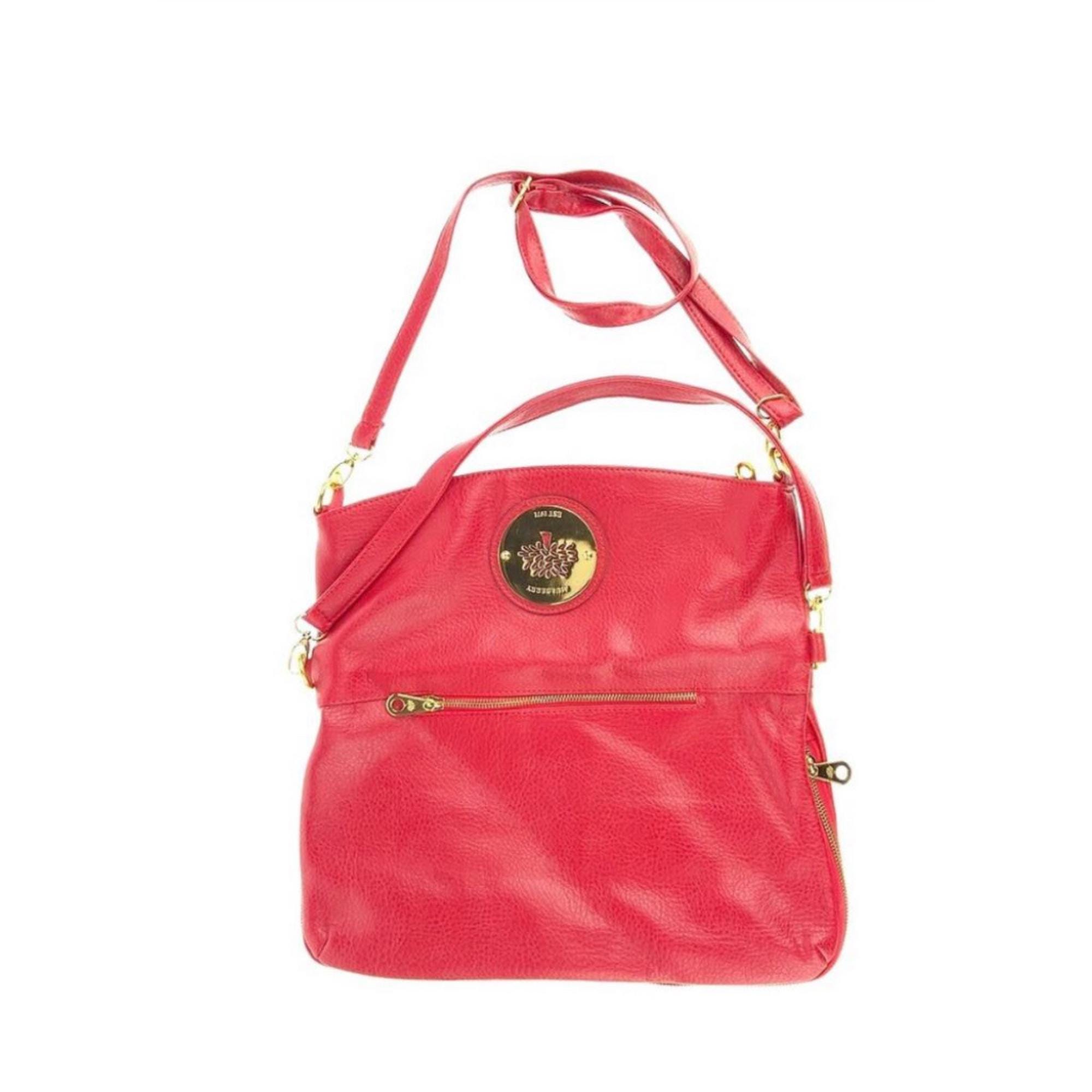 MULBERRY ヴィンテージ Y2K レッド クロスボディ ショルダーバッグ 