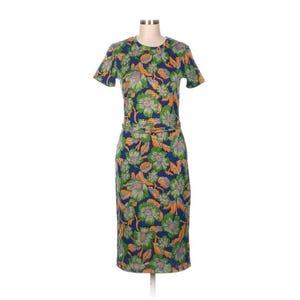 Zara Vintage Floral Bodycon Dress: Y2K Garden Print, Fitted Silhouette
