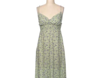 knee length dresses for ladies Ditsy Floral Scoop Neck Midi Cami Dress main image 1